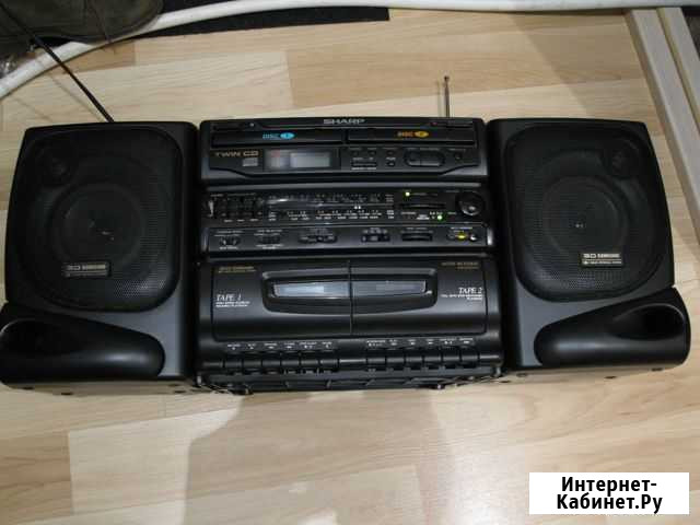 Магнитола sharp gx-ch180z музыкальный центр Рославль - изображение 1