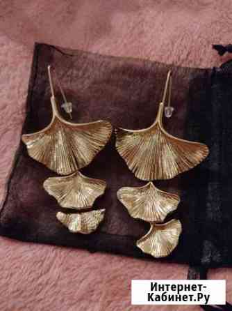 Серьги-листья. Новые Ярославль