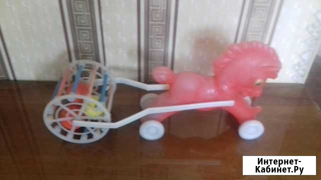 Игрушка-каталка Конь из СССР Киров - изображение 1