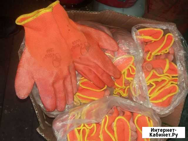 Перчатки хб. Прорезиненые Петропавловск-Камчатский - изображение 1