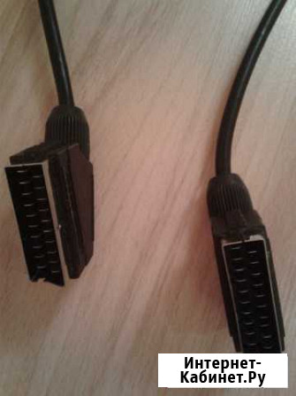 Соединительный кабель scart-scart Ухта - изображение 1