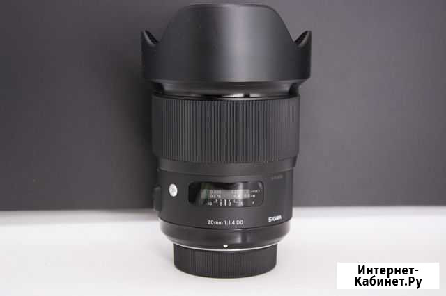 Sigma 20mm f/1.4 Art Nikon F Ярославль - изображение 1