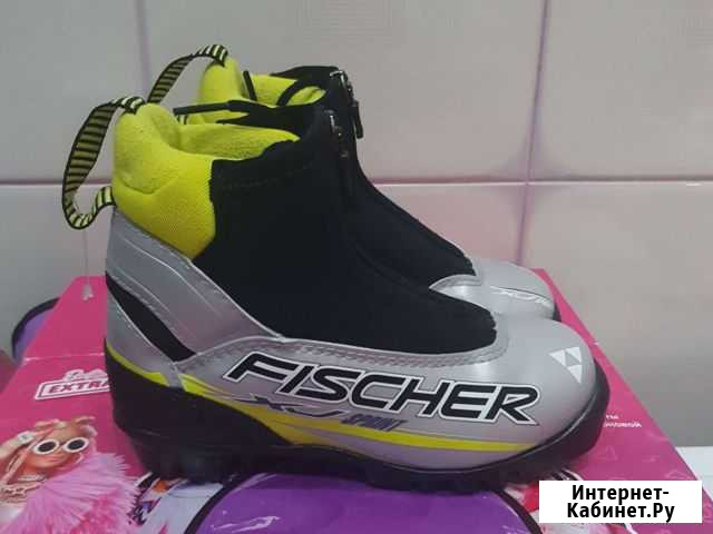 Лыжные ботинки 31 fisher Владимир - изображение 1