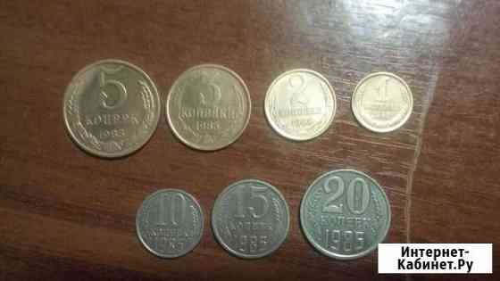 Монеты СССР 1985,86,87,88,89 годов Воскресенск