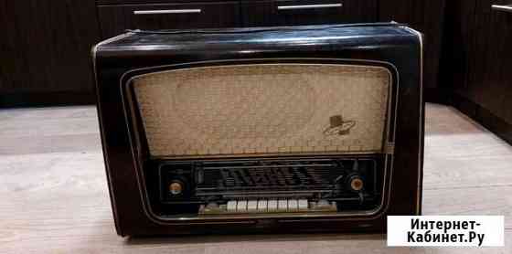 Ламповый радиоприемник AEG 4075 super 3D 1952г Саратов