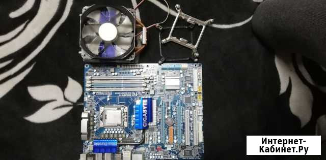 Редкая материнская плата 1366 +i7 920 +кулер Тверь - изображение 1