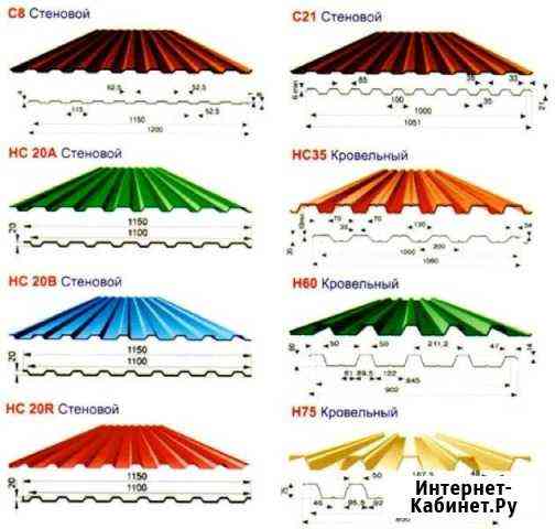 Профлист.Металлочерепица Ливны