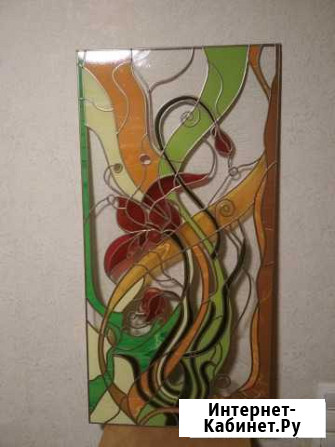 Витраж плёночный со свинцовой окантовкой Тюмень - изображение 1