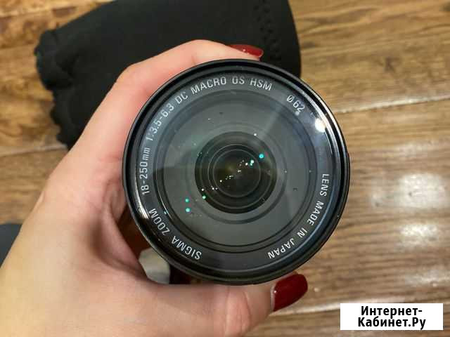 Объектив sigma DC 18 250 Красногорск - изображение 1