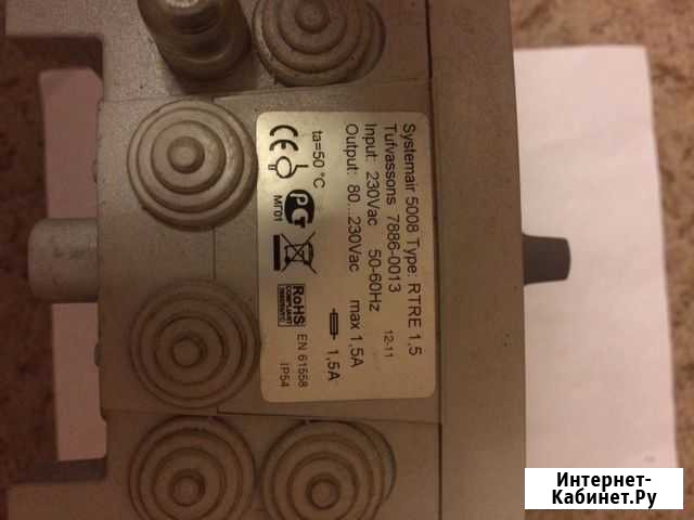 Регулятор Sistemar 5008 Москва - изображение 1