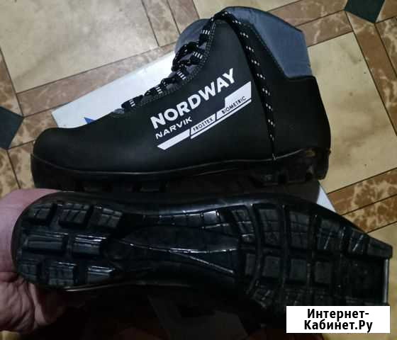 Лыжные ботинки Nordway Narvik 41 п/новые 3 катания Балашиха - изображение 1