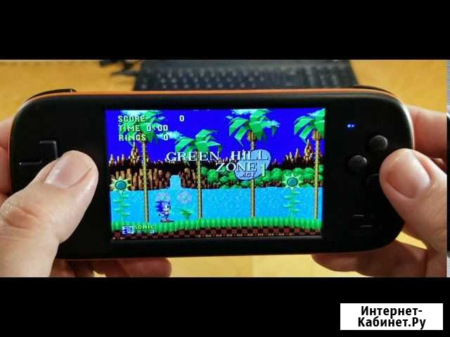 Powkiddy J6 карманная приставка Sega snes Arcade Саратов - изображение 1