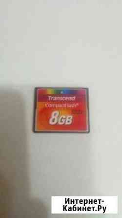 Карта памяти Transcend Compact Flash 8gb Новоуральск