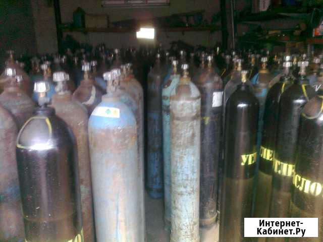 Баллоны кислородные,углекислотные,аргон др.10и40л Белгород - изображение 1