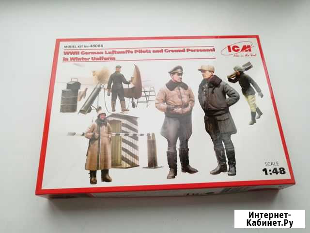 Сборная модель Немецкие пилоты, масштаб 1:48 Ангарск - изображение 1