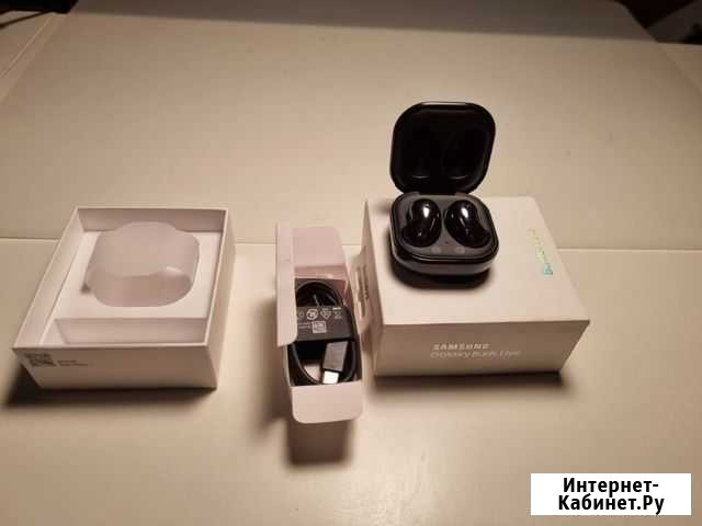 Беспроводные наушники Samsung Buds Live. Новые Лесколово - изображение 1