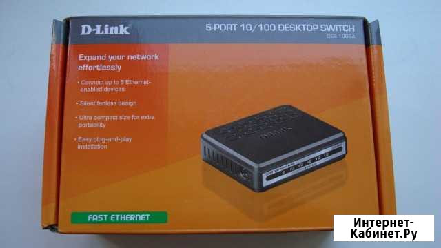 Маршрутизатор DES-1005A с 5 портами 10/100 Мбит/с Евпатория - изображение 1