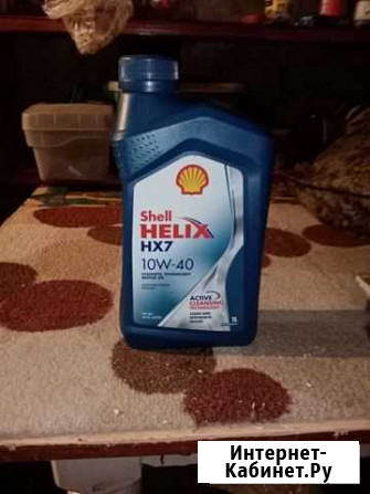 Shell helix HX7 10W-40 1 литр Улан-Удэ - изображение 1