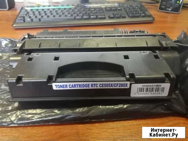 Картридж hp CE505X/CF280X Воронеж - изображение 1