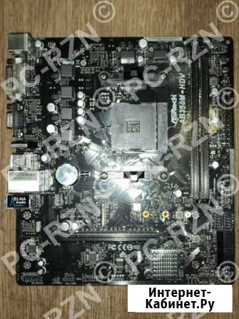 AM4 ASRock AB350M-HDV (AMD B350) Рязань - изображение 1