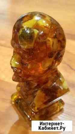 Бюст Ленина янтарь Мурманск