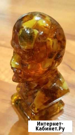 Бюст Ленина янтарь Мурманск - изображение 1