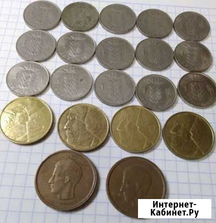 Монеты Бельгии - 1951г-1992год Боровск - изображение 1