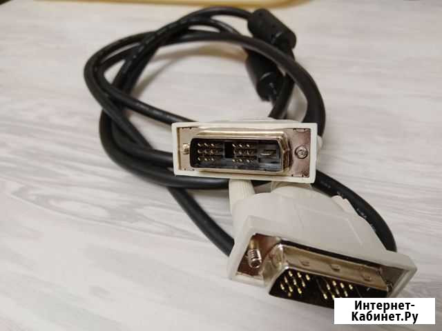 Кабель для компьютера монитора dvi Сыктывкар - изображение 1