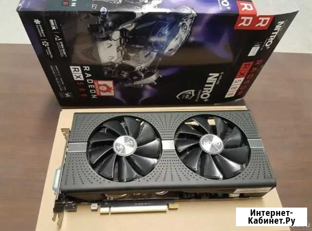 Видеокарта sapphire rx 580 nitro+ 8gb Бабаюрт - изображение 1
