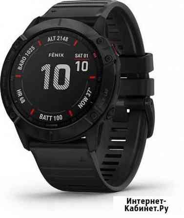 Garmin Fenix 6x Pro Black Часы Великий Новгород