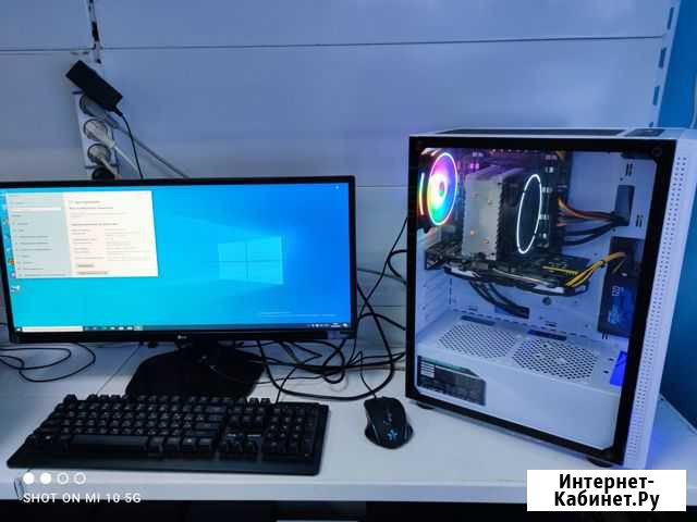 Белый игровой, 8 ядер RX470 4gb Абакан - изображение 1