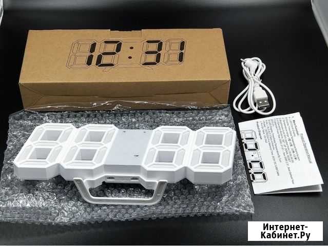 Светодиодные LED часы табло Новосибирск - изображение 1