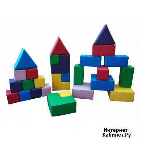 Мягкий конструктор - 3 Башни из 27 элементов Москва