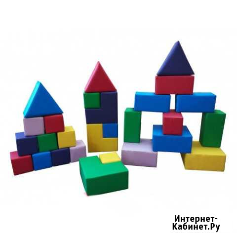 Мягкий конструктор - 3 Башни из 27 элементов Москва - изображение 1