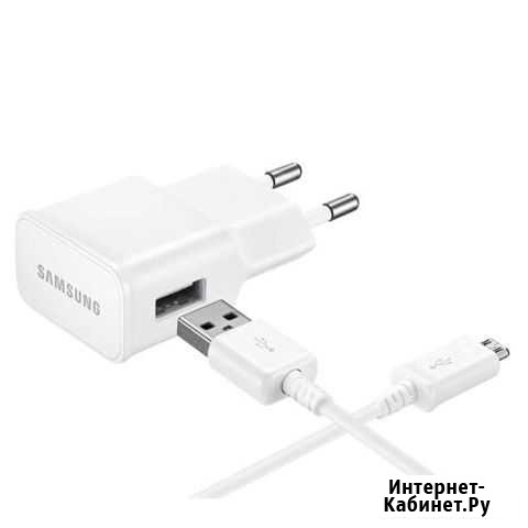 Зарядное устр-во samsung EP-TA20EWE (быстр.заряд) Ставрополь - изображение 1