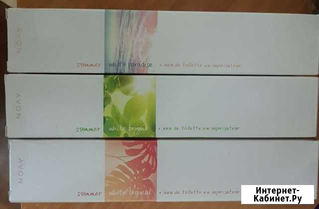 Туалетная вода из серии Summer White 50мл Ижевск - изображение 1