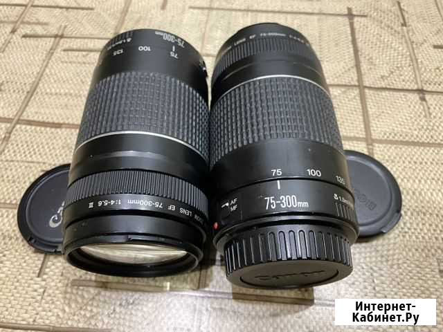 Объектив canon ef 75 300mm Казань - изображение 1