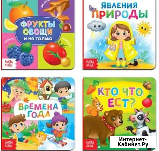 Книги картонные набор «Знакомимся с окружающим мир Тольятти - изображение 1