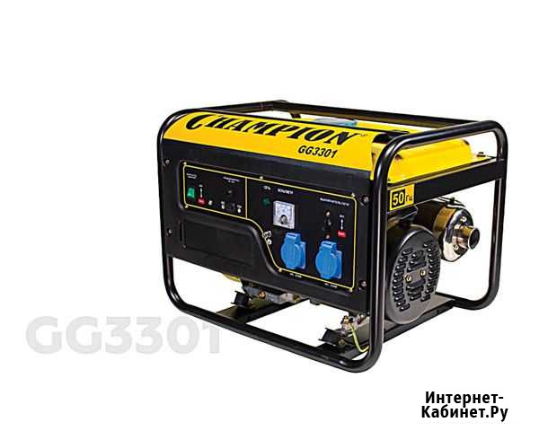Генератор бензиновый champion GG3301 Новосибирск - изображение 1