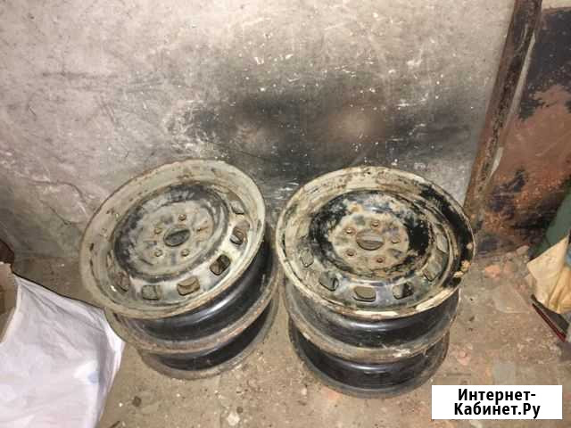 Диски r14 штамповка 5x100 Хабаровск - изображение 1