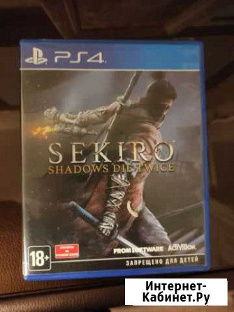 Sekiro shadows die twice ps4 отличное состояние Тамбов - изображение 1