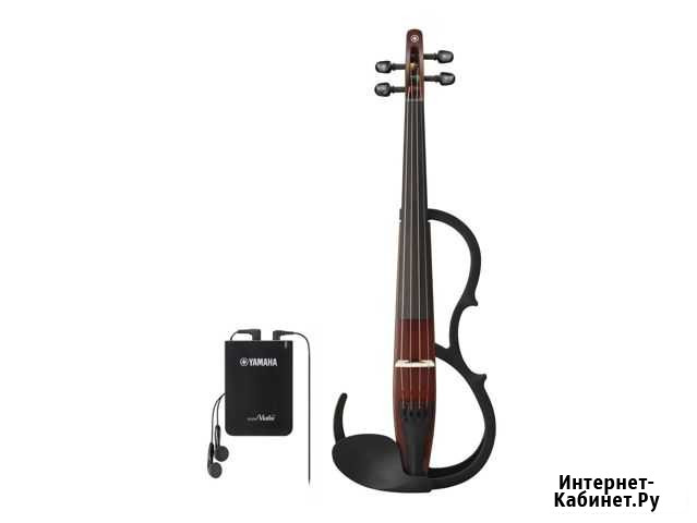 Yamaha Silent YSV104 BR электроскрипка Москва - изображение 1