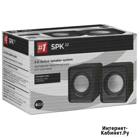 Акустическая 2.0 система defender SPK 22 5 Вт, пит Брянск - изображение 1