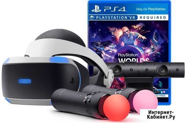 Шлем PlayStation VR + игры + мувы + камера. Прокат Иваново - изображение 1