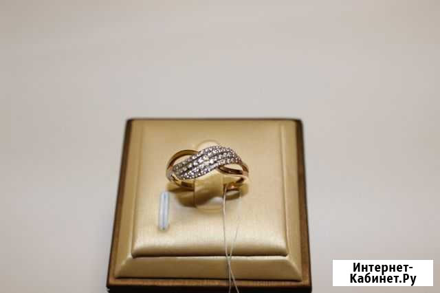 Золотое кольцо с фианитами Нижний Новгород - изображение 1