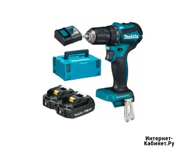 Аккумуляторная дрель-шуруповерт Makita DDF485RAJ Евпатория - изображение 1