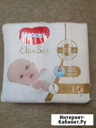 Памперсы детские Huggies 3-5 кг, 84 шт Новосибирск - изображение 1