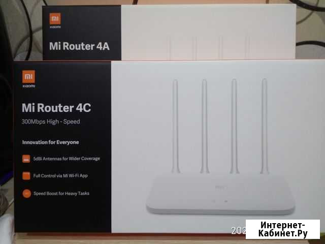 Wi-Fi роутер Xiaomi 4А новый Новомосковск - изображение 1