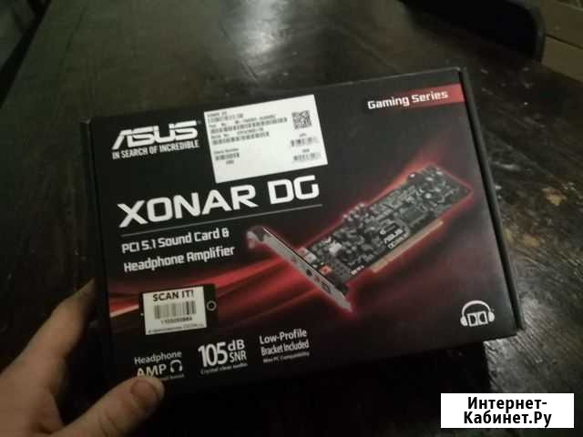 Звуковая карта Asus xonar DG Красноярск - изображение 1