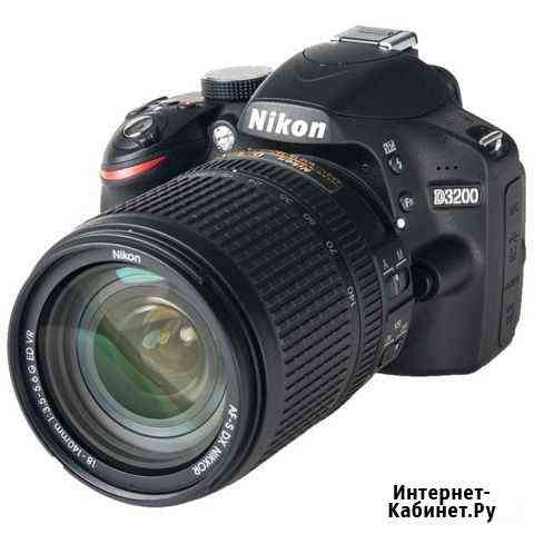 Зеркальный фотоаппарат nikon d3200 18-140 VR Black Омск